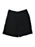 H&M 100% Polyester Solid Black Shorts Size 2 - photo 2