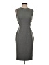 Zara Basic 100% Polyester Solid Gray Cocktail Dress Size S - photo 1