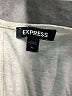 Express Solid Gray Romper Size XL - photo 4