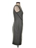 Zara Basic 100% Polyester Solid Gray Cocktail Dress Size S - photo 4