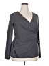 Betabrand Gray Long Sleeve Top Size XXL - photo 1