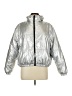 Wild Fable 100% Polyester Metallic Silver Jacket Size L - photo 1