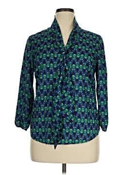 Cynthia by Cynthia Rowley 3/4 Sleeve Blouse (view 1)