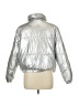 Wild Fable 100% Polyester Metallic Silver Jacket Size L - photo 2