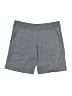 Emily B Solid Gray Athletic Shorts Size M - photo 1