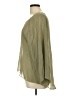 Cheyenne 100% Silk Green Long Sleeve Silk Top Size L - photo 5