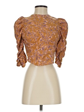 Free People 3/4 Sleeve Blouse