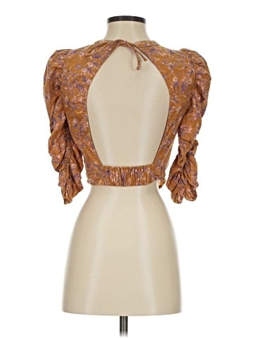 Free People 3/4 Sleeve Blouse (view 2)