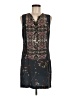 A.L.C. 100% Polyester Black Sleeveless Blouse Size M - photo 1