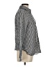J.Crew Houndstooth Black Long Sleeve Button-Down Shirt Size 8 - photo 4