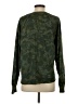 Pilcro 100% Cotton Camo Green Pullover Sweater Size S - photo 2