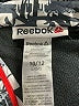 Reebok 100% Polyester Print Black Windbreaker Size 10 - 12 - photo 3