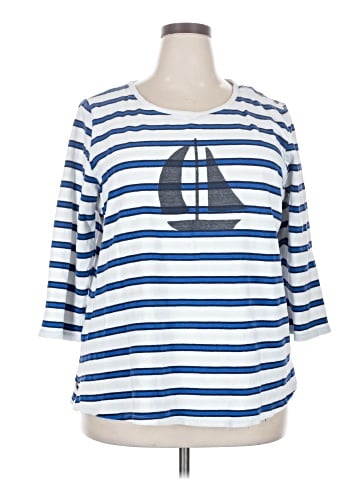 Talbots Outlet 3/4 Sleeve Top (view 1)