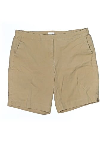 J.Jill Khaki Shorts (view 1)
