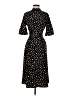 Ann Taylor 100% Polyester Polka Dots Black Casual Dress Size 2 - photo 1