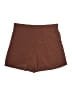 Wildfox 100% Rayon Solid Brown Shorts Size Lg (3 or L) - photo 1