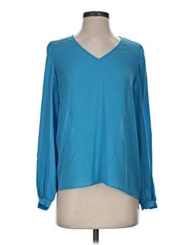 Ann Taylor Factory Long Sleeve Blouse (view 1)