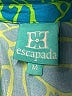 Escapada 100% Rayon Tropical Teal Casual Dress Size M - photo 7