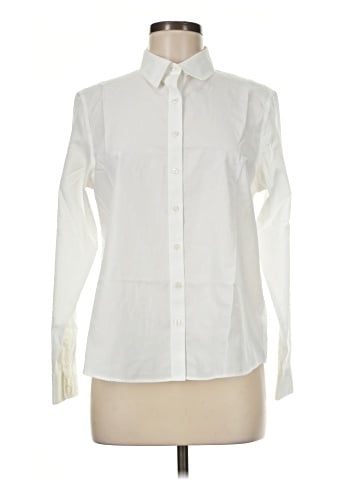 Lands' End Long Sleeve Button-Down Shirt (view 1)