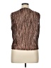 Coldwater Creek 100% Polyester Brown Sleeveless Blouse Size 1X - photo 2