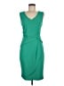 En Focus Studio 100% Polyester Solid Green Cocktail Dress Size 6 - photo 1