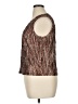 Coldwater Creek 100% Polyester Brown Sleeveless Blouse Size 1X - photo 5