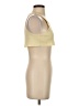 TNA 100% Cotton Yellow Tank Top Size XS - photo 4