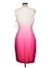 Calvin Klein Color Block Pink Cocktail Dress Size 10 - photo 2