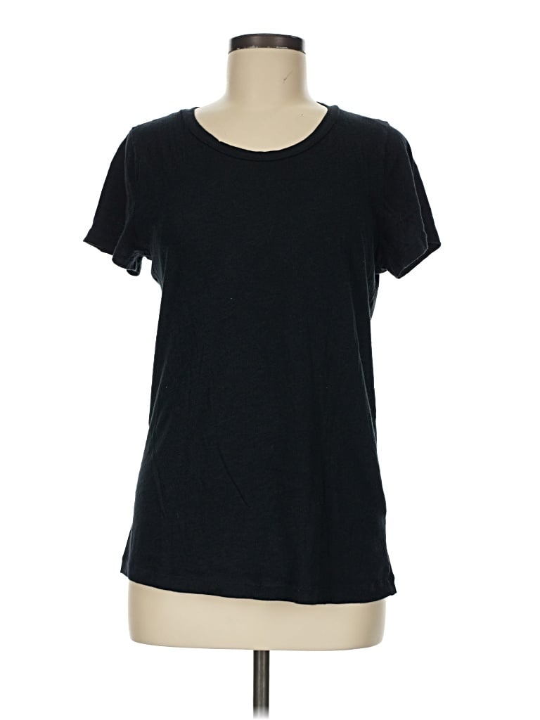 Pre-owned Jcrew Short Sleeve T-shirt In Black