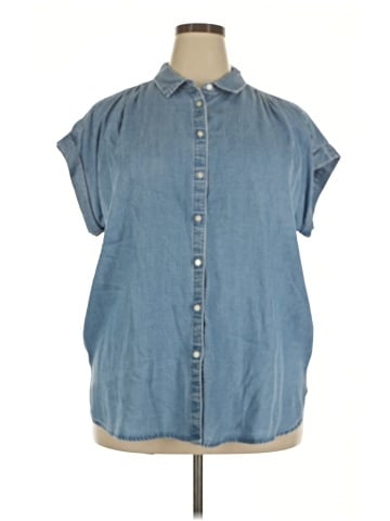 Ann Taylor LOFT Denim Vest (view 1)
