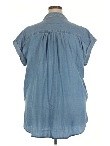 Ann Taylor LOFT Denim Vest (view 2)