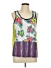 Signature Studio 100% Polyester Green Tank Top Size L - photo 1