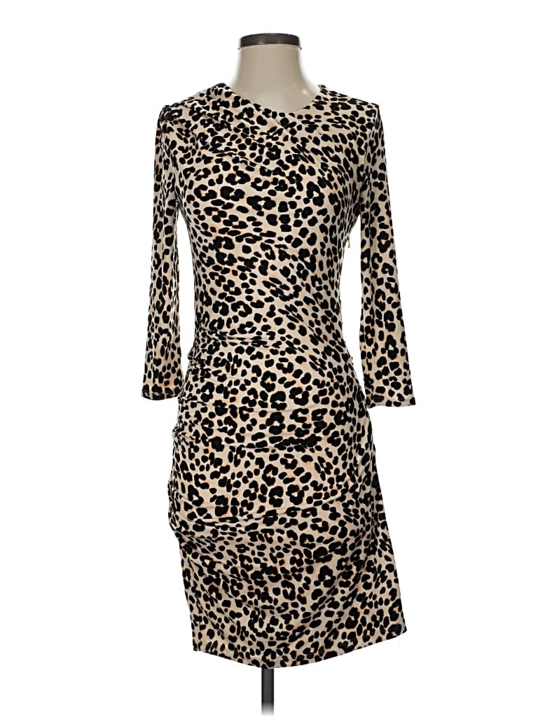 Pre-owned Juicy Couture Casual Dress In Tan