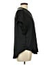 Old Navy 100% Polyester Black Short Sleeve Blouse Size L - photo 4