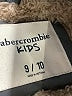 Abercrombie Kids 100% Polyester Solid Green Black Snow Jacket Size 9 - 10 - photo 3