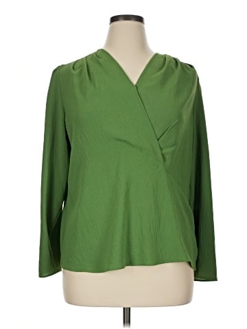 Worthington 3/4 Sleeve Blouse (view 1)
