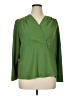 Worthington 100% Polyester Green 3/4 Sleeve Blouse Size XL (petite) - photo 1