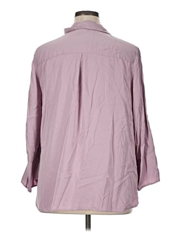 J.Jill 3/4 Sleeve Button-Down Shirt (view 2)
