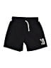H&M Sport 100% Polyester Solid Black Athletic Shorts Size 8 - photo 1