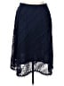 J.Crew Collection 100% Polyester Blue Casual Skirt Size 14 - photo 1