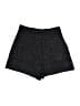Shein 100% Polyester Tweed Black Shorts Size 4 - photo 2