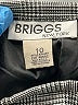 Unbranded Houndstooth Gray Formal Skirt Size 10 - photo 4