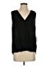 Velvet by Graham & Spencer 100% Rayon Black Sleeveless Blouse Size S - photo 1