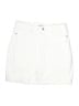 Croft & Barrow Solid White Skort Size 8 - photo 1