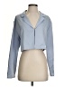 WAYF Blue Long Sleeve Blouse Size S - photo 1