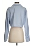WAYF Blue Long Sleeve Blouse Size S - photo 2