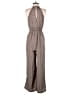 Miss Sparkling 100% Polyester Polka Dots Brown Jumpsuit Size M - photo 2