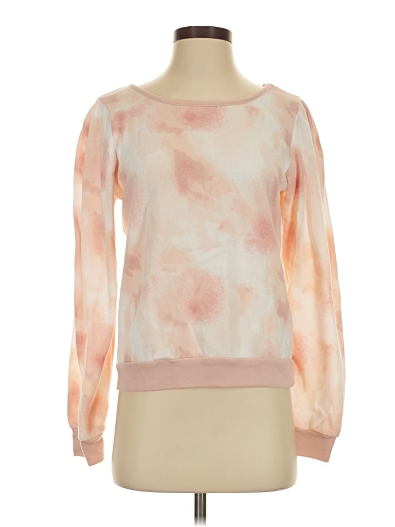 Pre-owned Rachel Parcell Sweatshirt In Pink