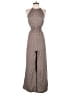 Miss Sparkling 100% Polyester Polka Dots Brown Jumpsuit Size M - photo 1