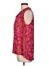 41Hawthorn 100% Polyester Red Sleeveless Blouse Size L - photo 5